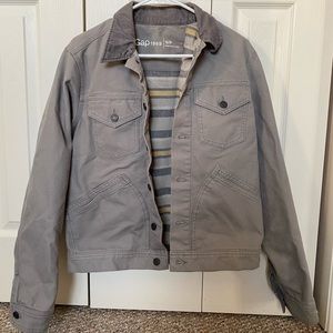 Gap Grey Denim Jacket Mens Small